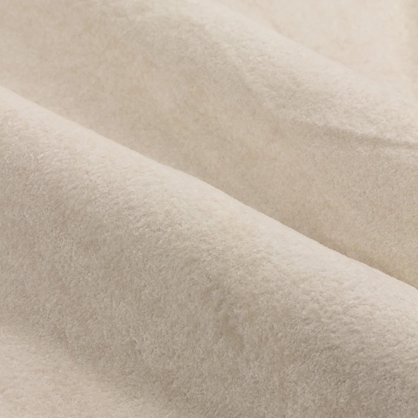 Paoletti Lustre Velvet Eyelet Curtains - Ivory
