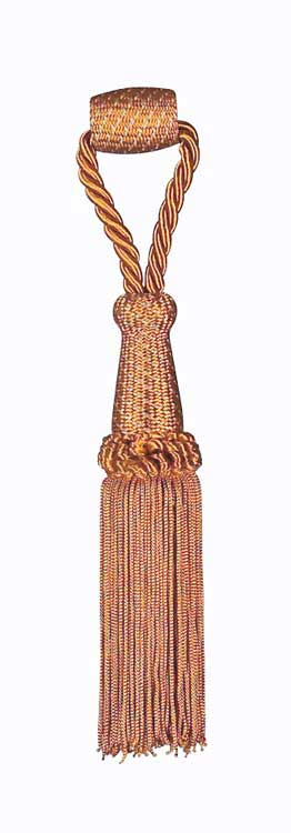 Hallis Linnet Tassel Tiebacks (Pair) - Copper