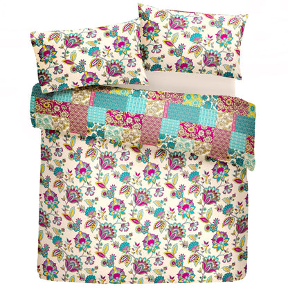 Marinelli Duvet Cover Set by Dreams & Drapes in Teal - Duvet Cover Set - Dreams & Drapes