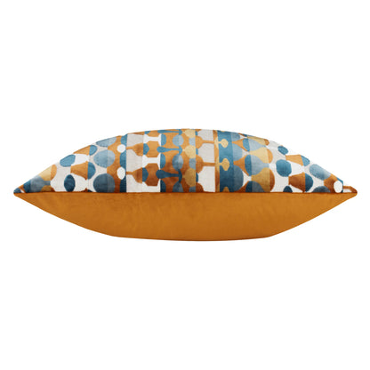Furn Metro Abstract Cushion - Ginger