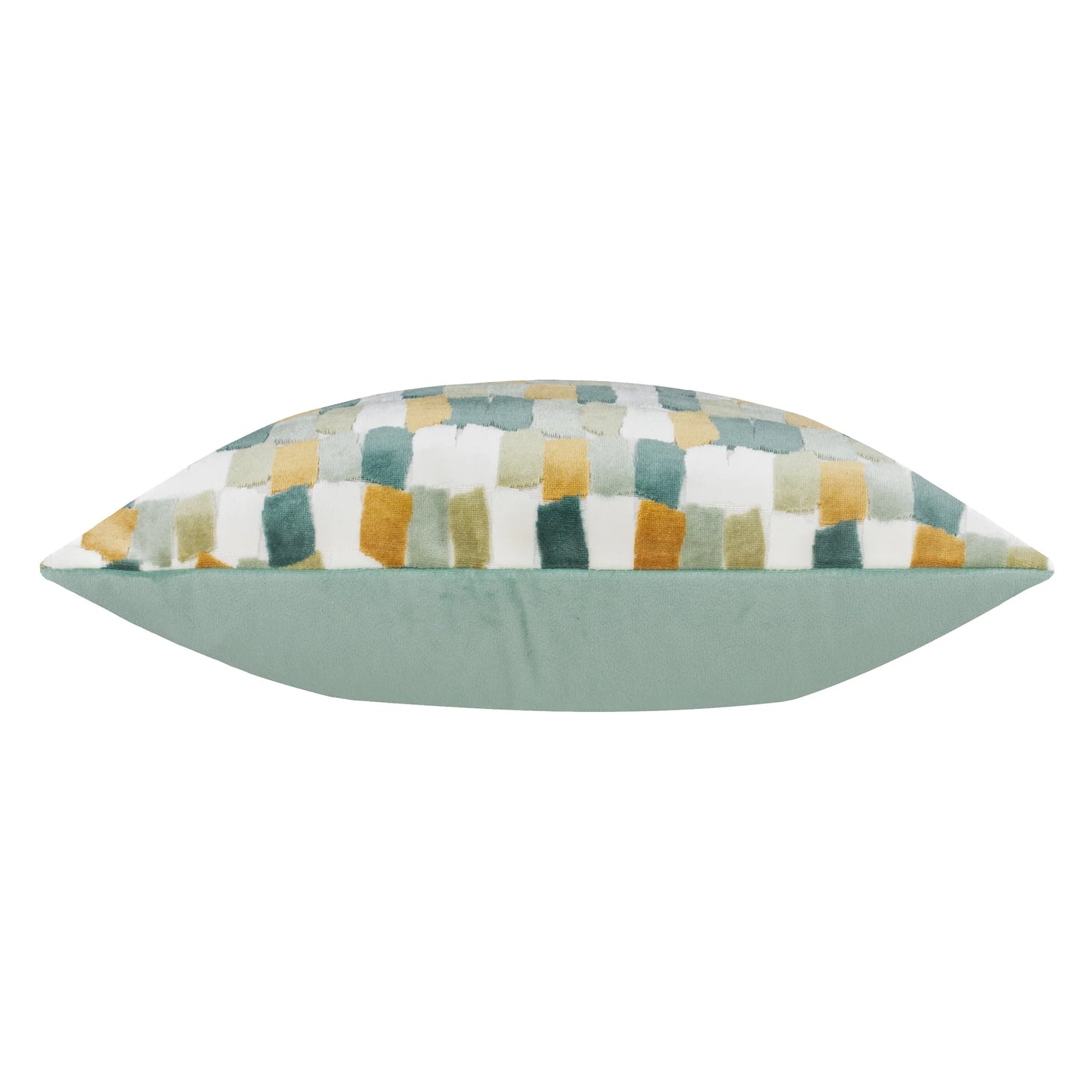 Furn Metro Blocks Cushion - Green