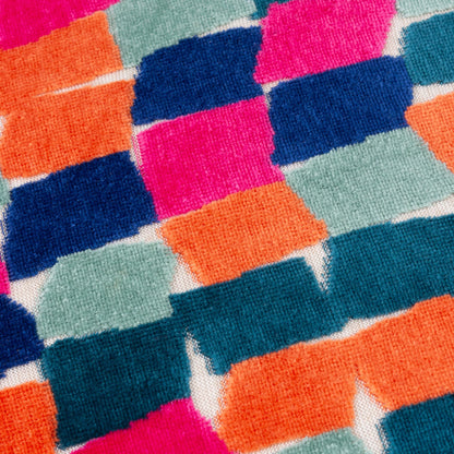 Furn Metro Blocks Cushion - Multicolour