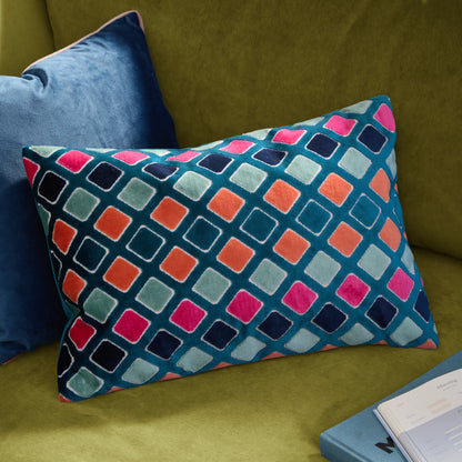 Furn Metro Diamond Cushion - Multicolour