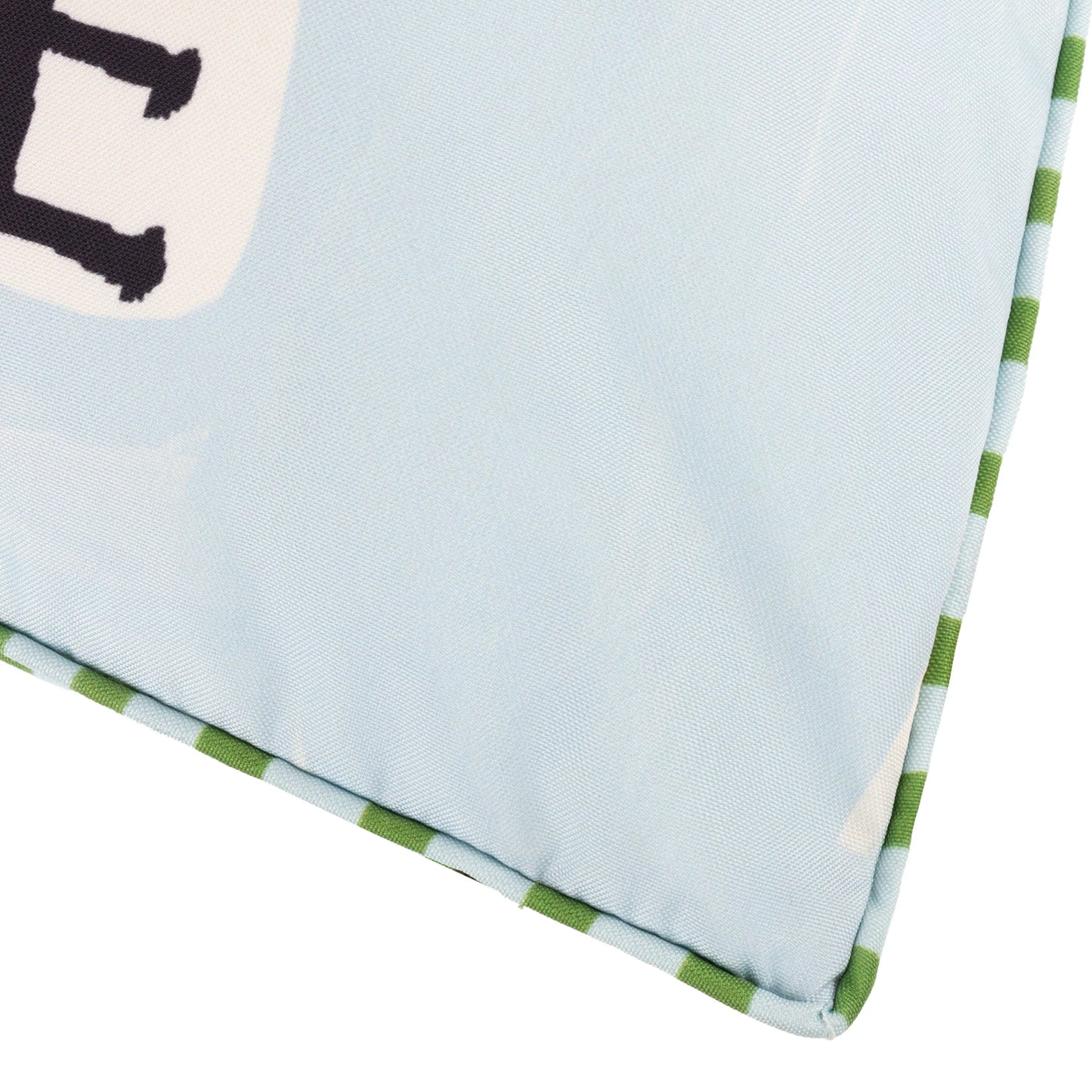Furn Mediterranean Olive Outdoor Cushion - Olive/Blue