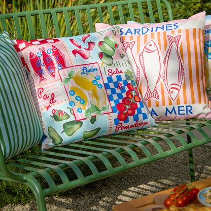 Furn Mediterranean Picnic Outdoor Cushion - Multi