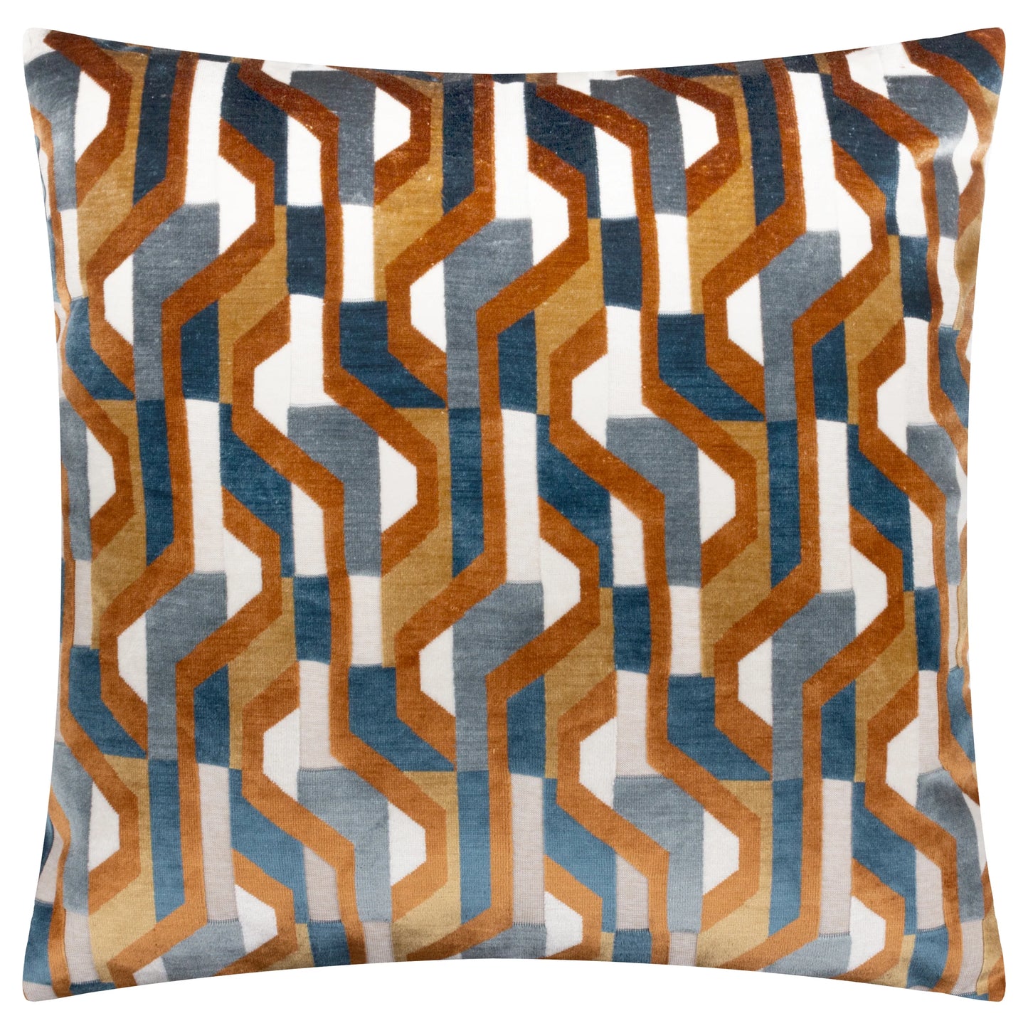 Furn Metro Prism Cushion - Ginger