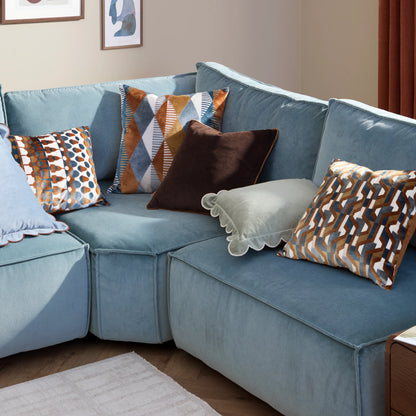 Furn Metro Prism Cushion - Ginger