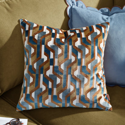 Furn Metro Prism Cushion - Ginger