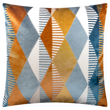 Furn Metro Harlequin Cushion - Ginger
