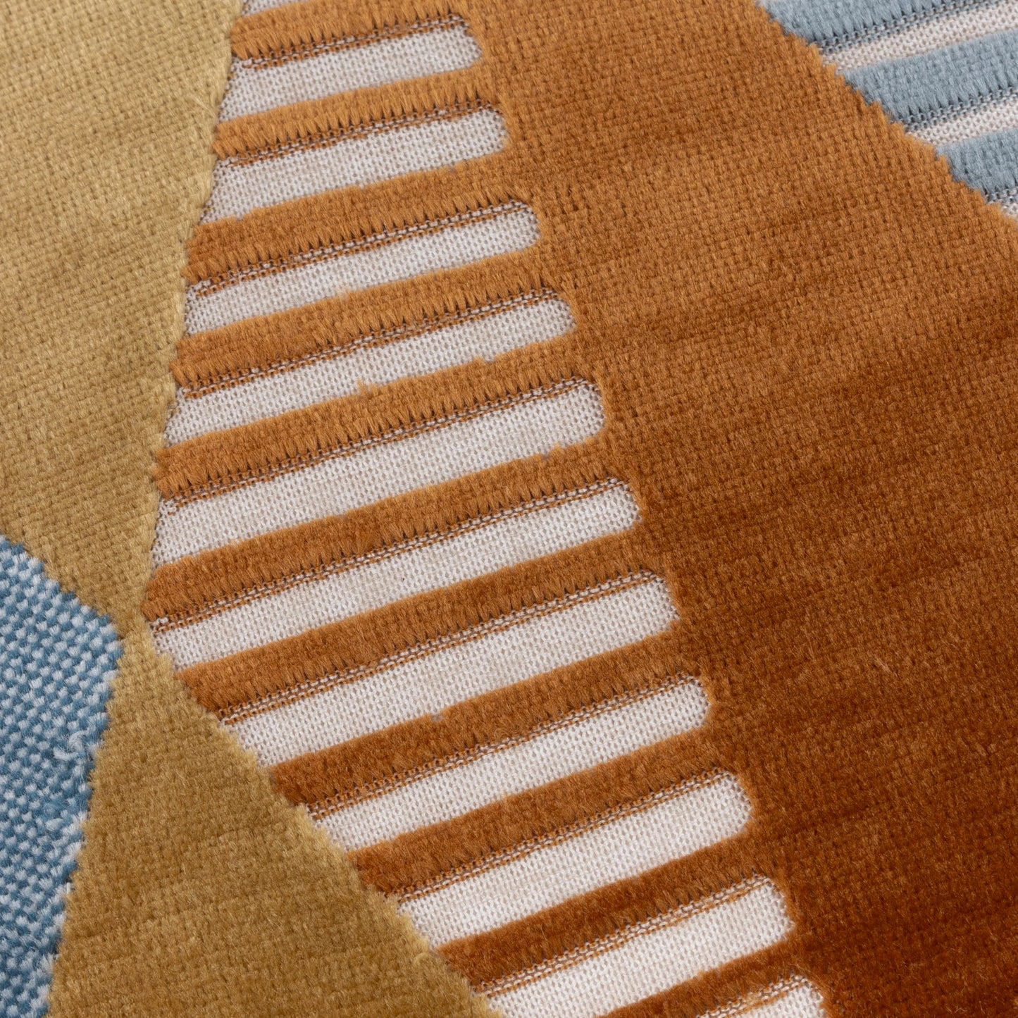 Furn Metro Harlequin Cushion - Ginger