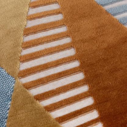 Furn Metro Harlequin Cushion - Ginger