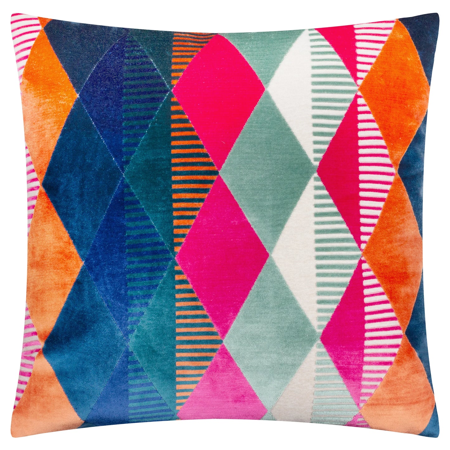 Furn Metro Harlequin Cushion - Multicolour