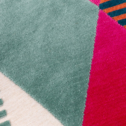 Furn Metro Harlequin Cushion - Multicolour