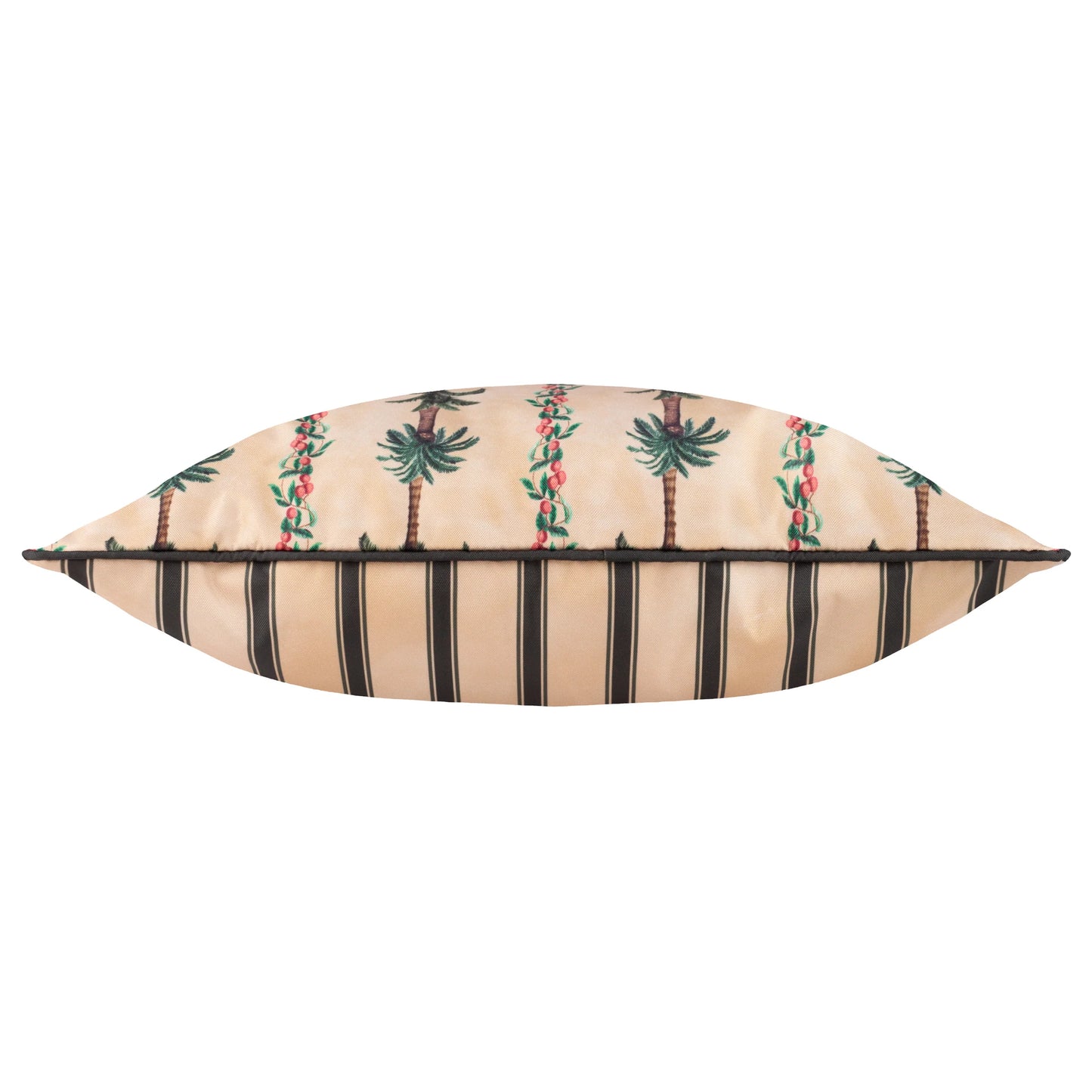 Wylder Monkey Palm Stripe Outdoor Cushion - Papyrus