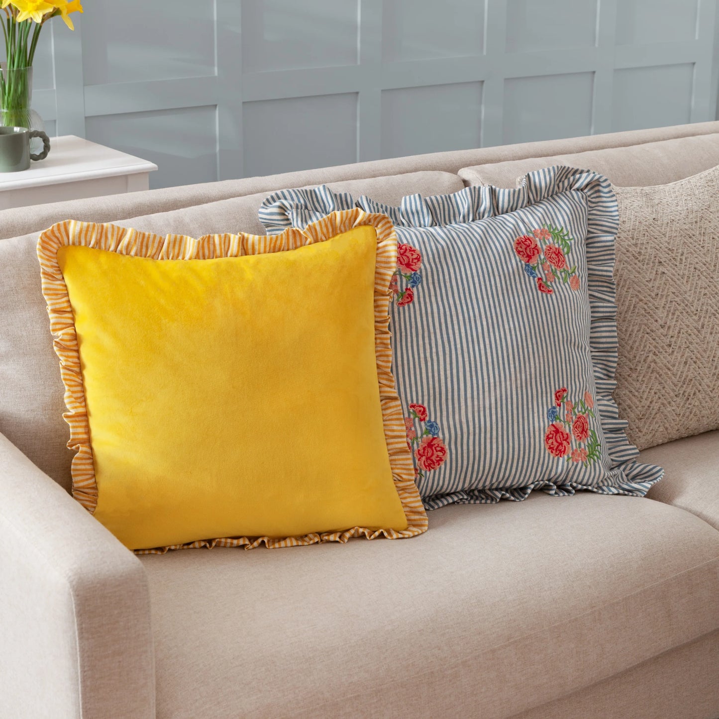 Wylder Martha Cushion - Blue