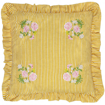 Wylder Martha Cushion - Yellow