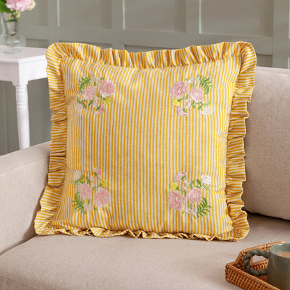 Wylder Martha Cushion - Yellow