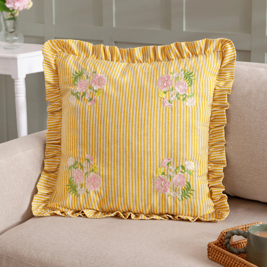 Wylder Martha Cushion - Yellow