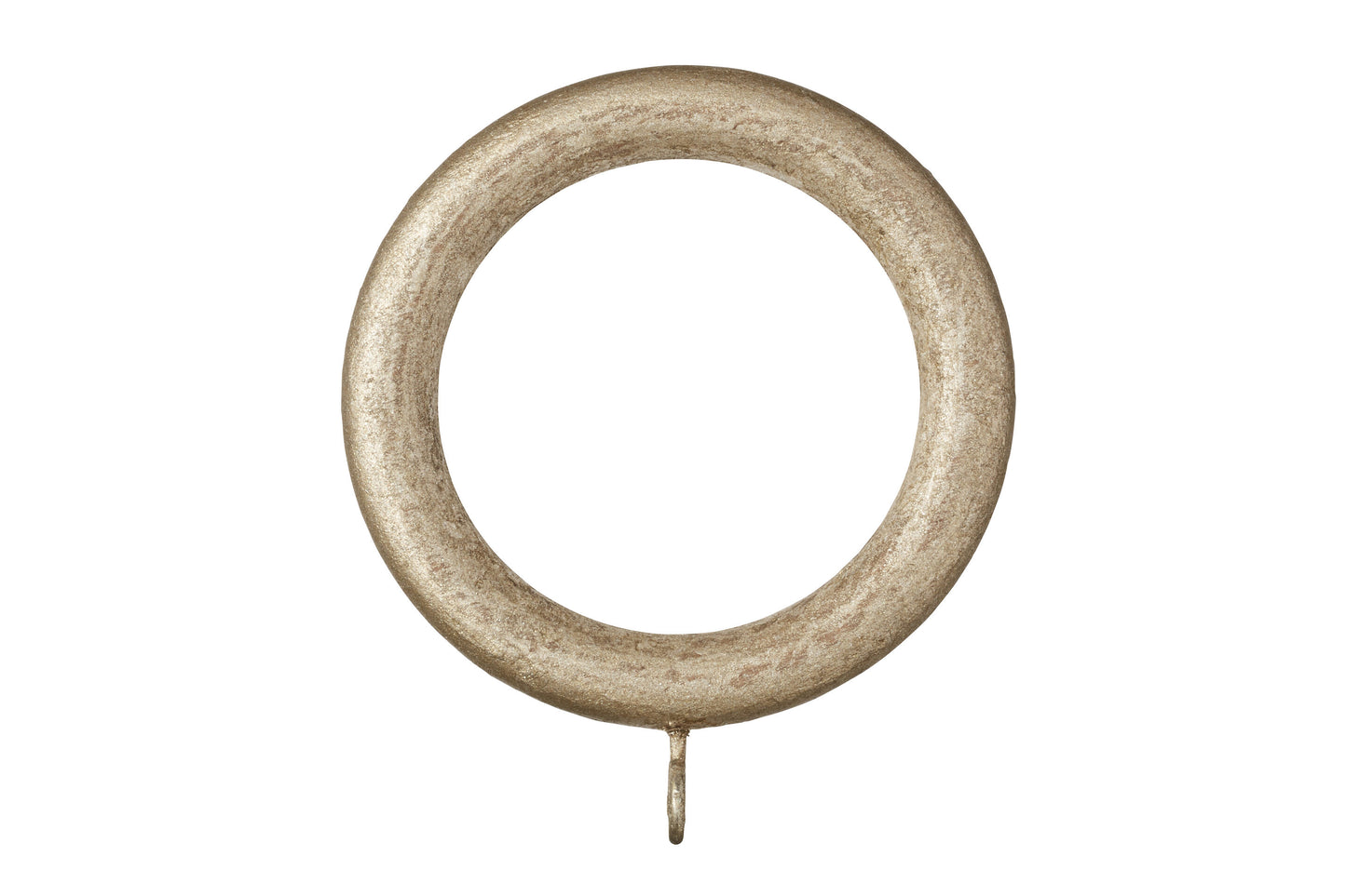Museum 35mm Wooden Curtain Rings (Pack of 4) - Satin Oyster