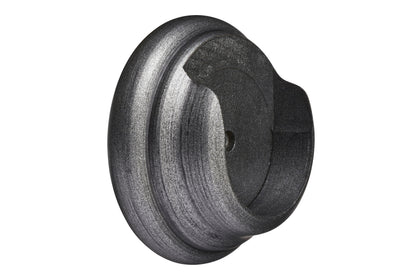 Hallis Museum 55mm Wooden Curtain Pole Recess Bracket - Satin Pewter