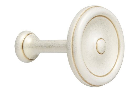Hallis Museum Wooden Curtain Holdbacks (Pair) - Cream & Gold