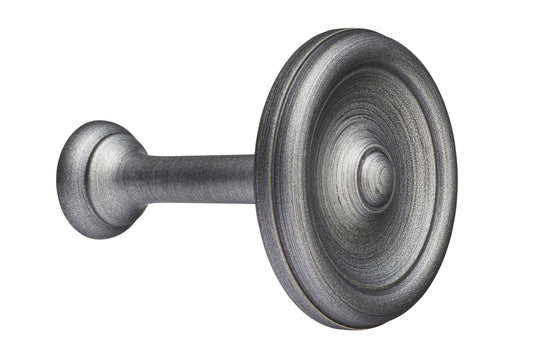 Hallis Museum Wooden Curtain Holdbacks (Pair) - Satin Pewter