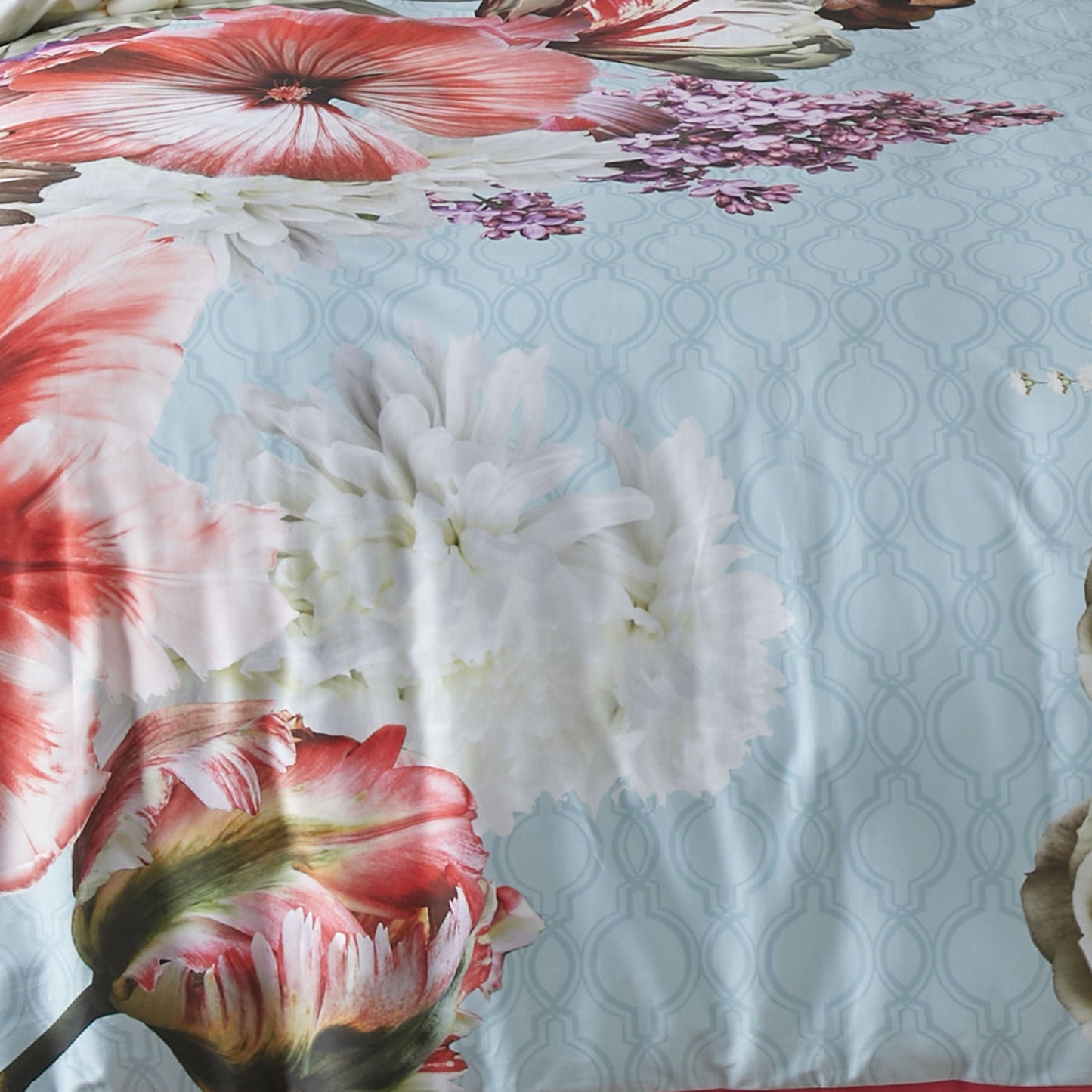 Mayfair Lady Duvet Cover Set by Laurence Llewelyn-Bowen in Blue - Duvet Cover Set - Laurence Llewelyn-Bowen