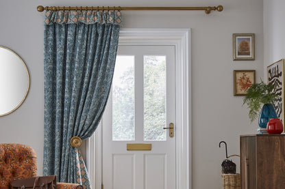 Hallis Museum Wooden Curtain Holdbacks (Pair) - Antique Gilt