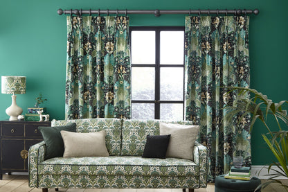 Hallis Museum Dune 45mm Wooden Curtain Pole - Satin Pewter