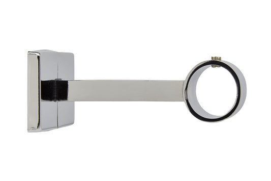 Hallis Neo 28mm Metal Curtain Pole Centre Bracket - Chrome
