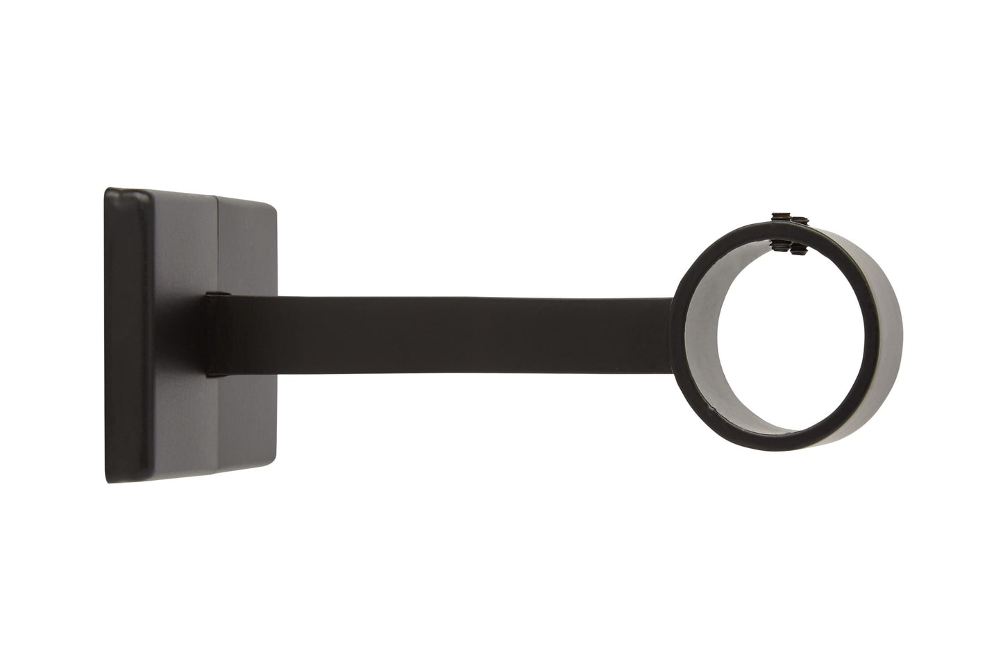 Hallis Neo 28mm Metal Curtain Pole Centre Bracket - Matt Black