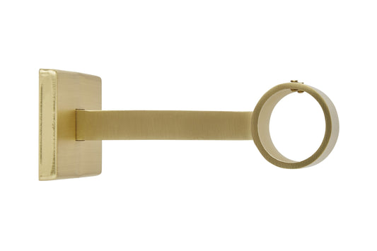 Hallis Neo 28mm Metal Curtain Pole Centre Bracket - Gold