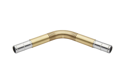 Hallis Neo 28mm Bendable Metal Curtain Pole Corner Joint - Gold