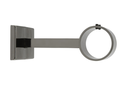 Hallis Neo 35mm Metal Curtain Pole Centre Bracket - Black Nickel
