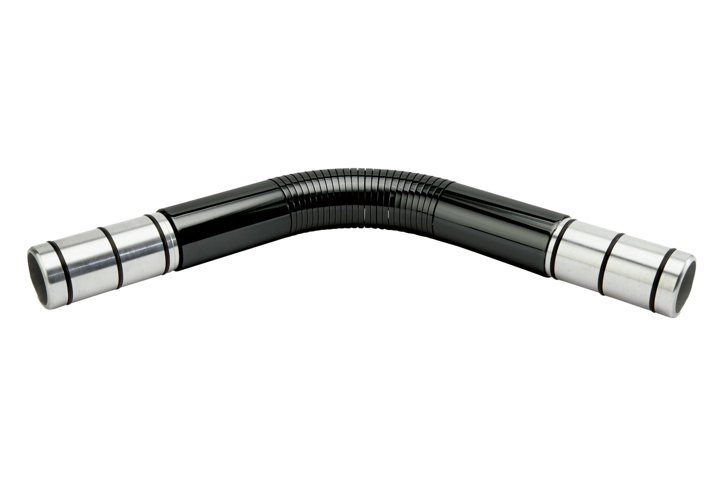 Hallis Neo 35mm Bendable Metal Curtain Pole Corner Joint - Black Nickel