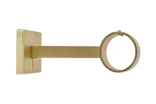 Hallis Neo 35mm Metal Curtain Pole Centre Bracket - Gold