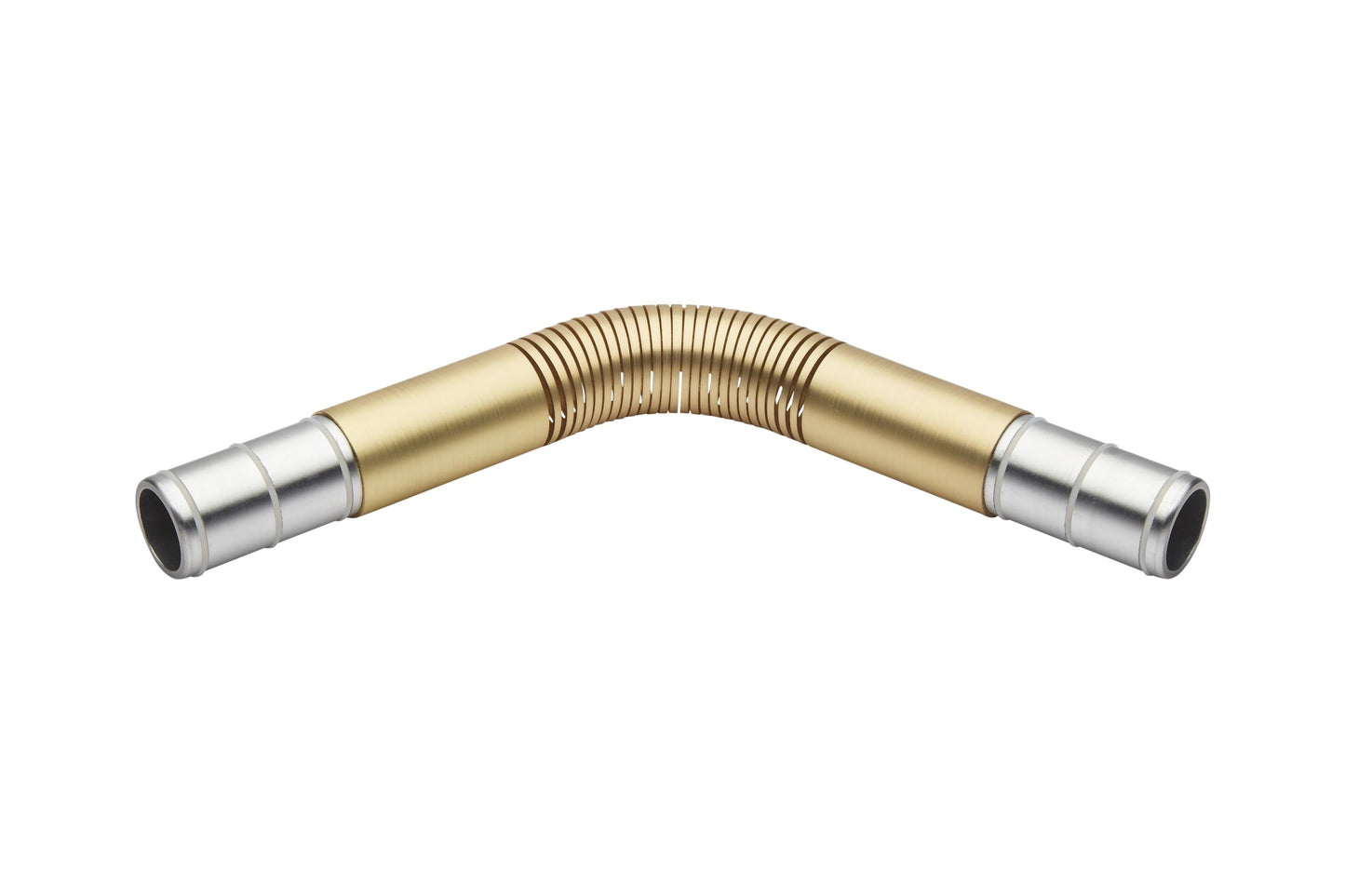 Hallis Neo 35mm Bendable Metal Curtain Pole Corner Joint - Gold