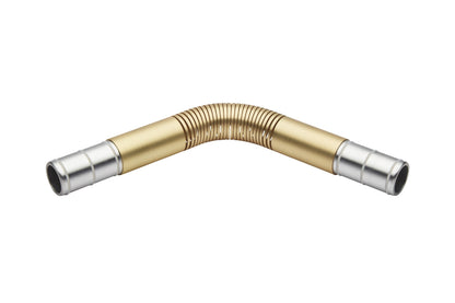 Hallis Neo 35mm Bendable Metal Curtain Pole Corner Joint - Gold