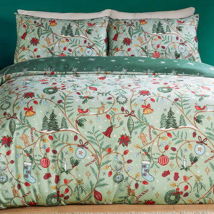 Duvet Day Noelle Duvet Cover Set - Green