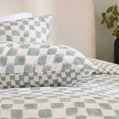 HÖEM Nyhavn Duvet Cover Set - Aqua