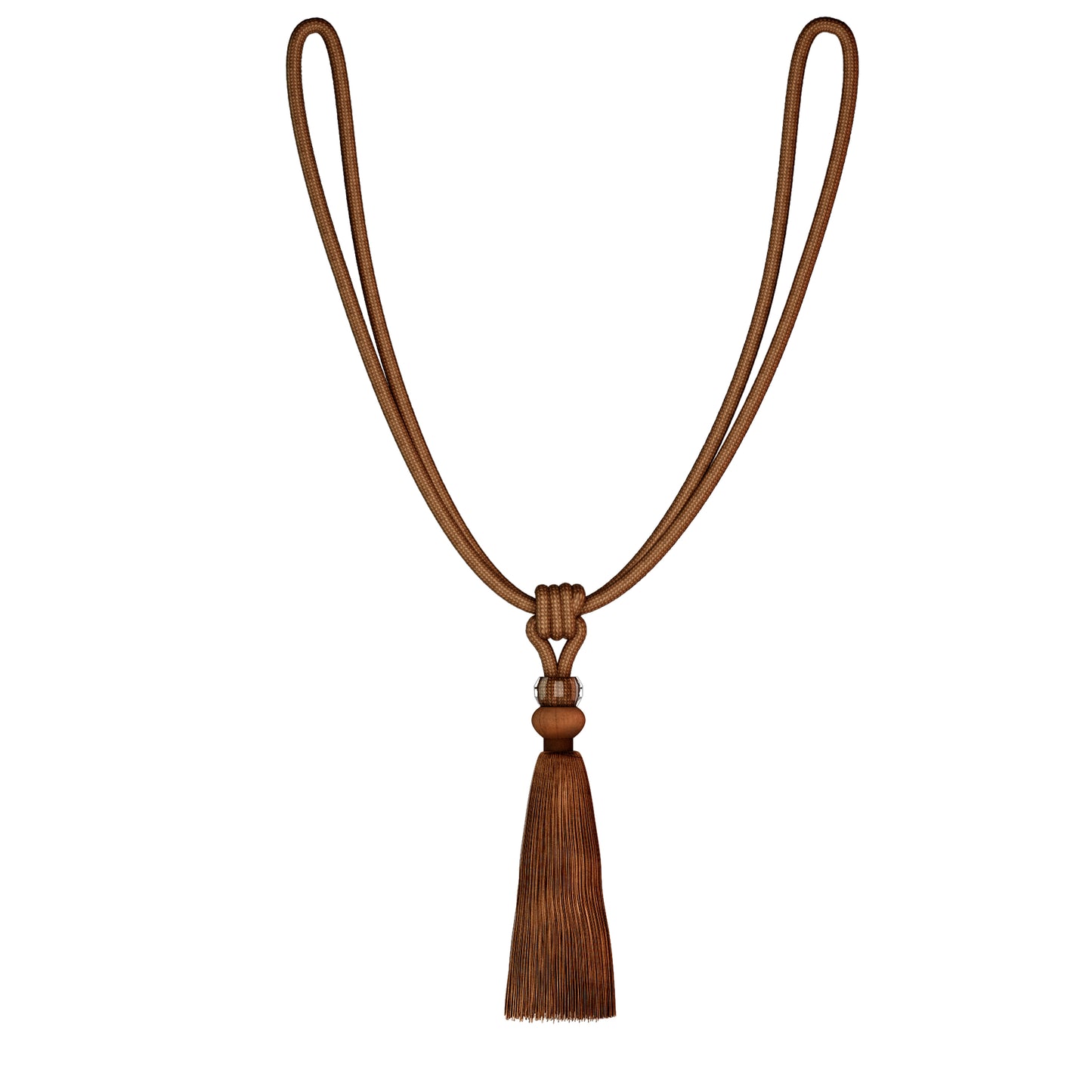 Speedy Natalie Tassel Tiebacks (Pair) - Burnt Orange