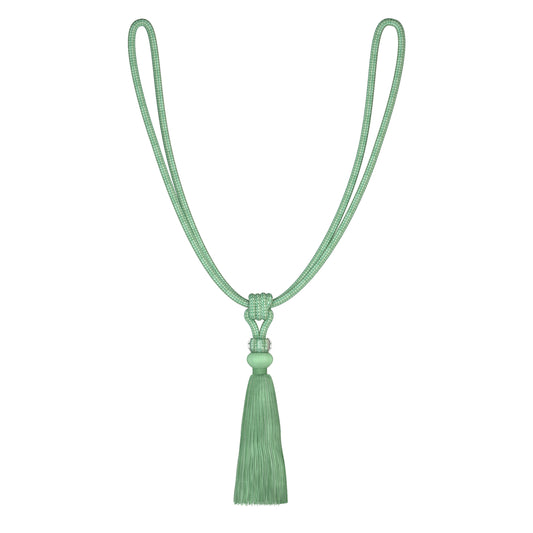 Speedy Natalie Tassel Tiebacks (Pair) - Duck Egg