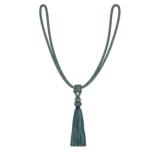 Speedy Natalie Tassel Tiebacks (Pair) - Marine