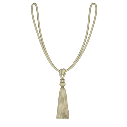 Speedy Natalie Tassel Tiebacks (Pair) - Oyster