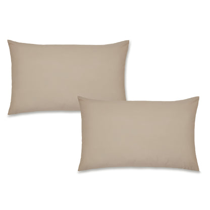 Catherine Lansfield Easy Iron Percale Fitted Sheet - Natural