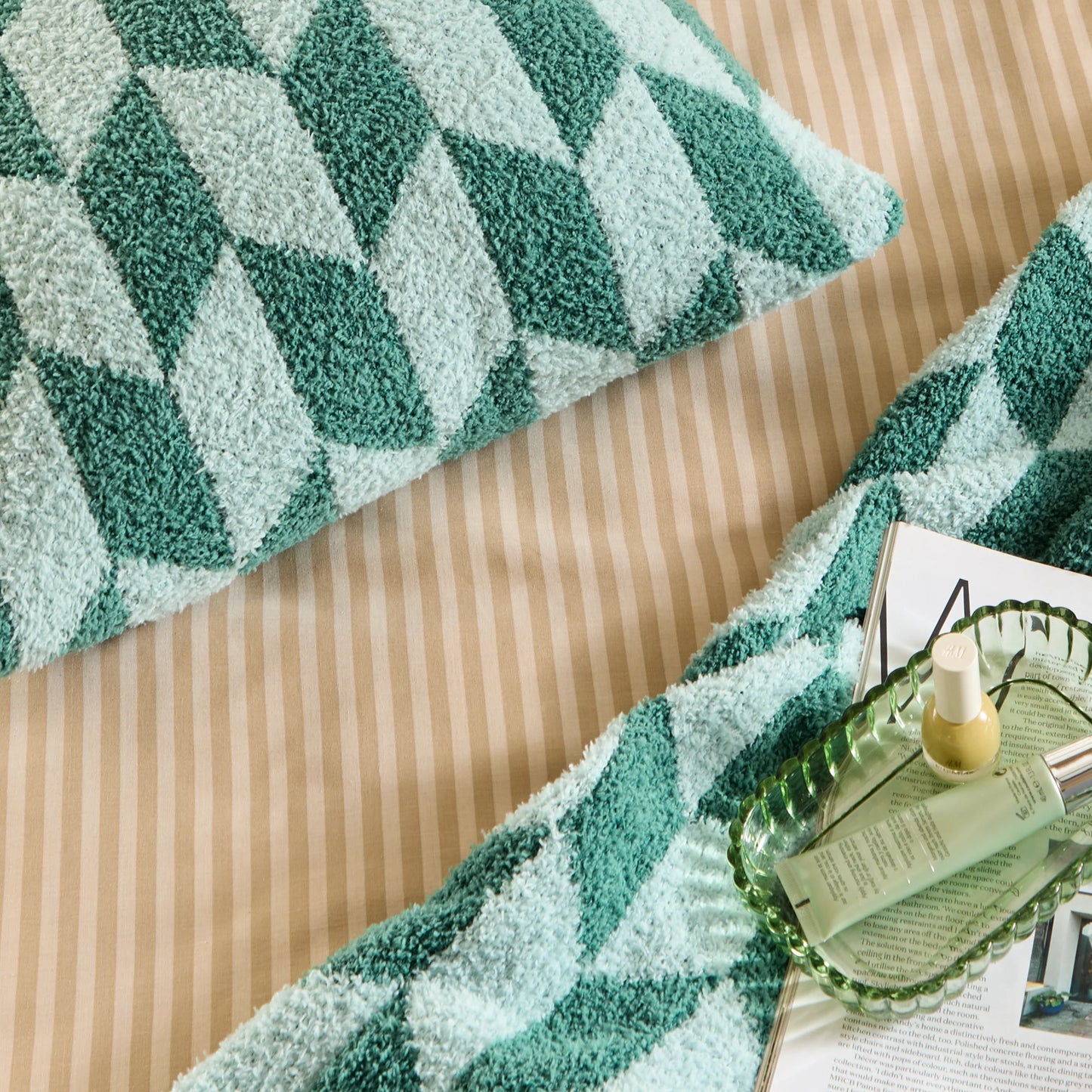 Furn Olsen Throw - Good For You Green
