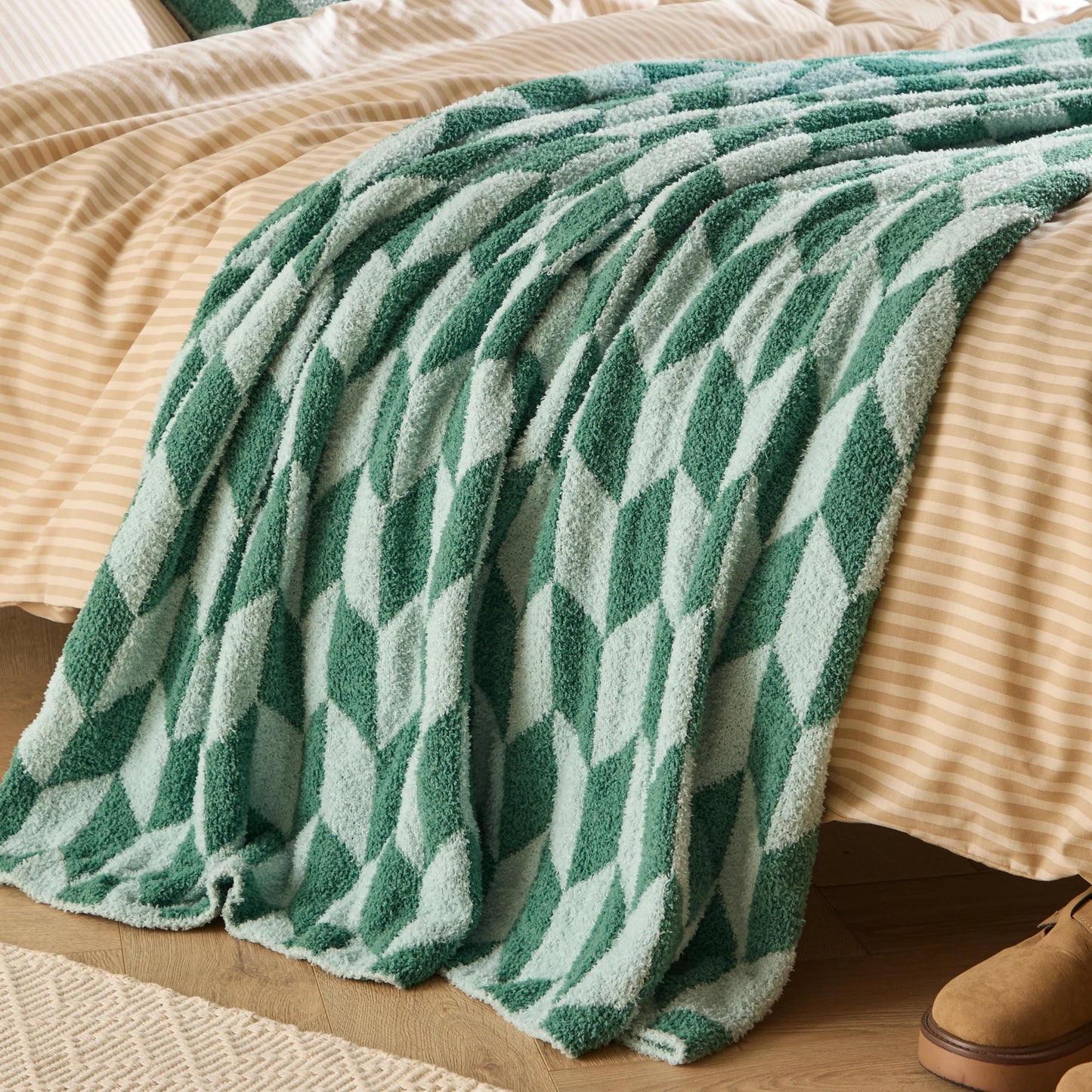 Furn Olsen Throw - Good For You Green