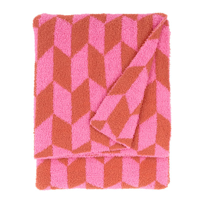 Furn Olsen Throw - Pink Pop