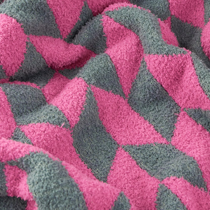 Furn Olsen Throw - Retro Pink