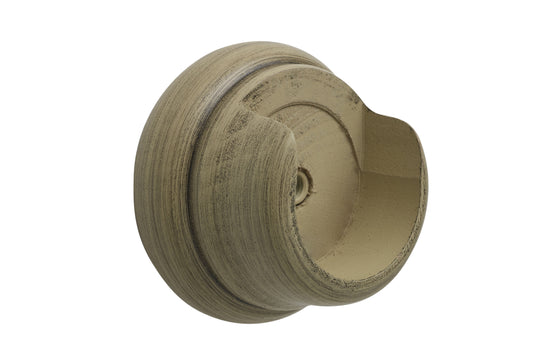 Hallis Origins 35mm Wooden Recess Bracket - Quarry Stone